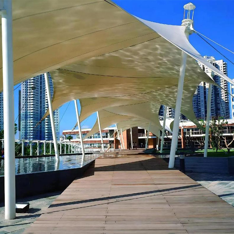 罗甸县膜结构景观棚