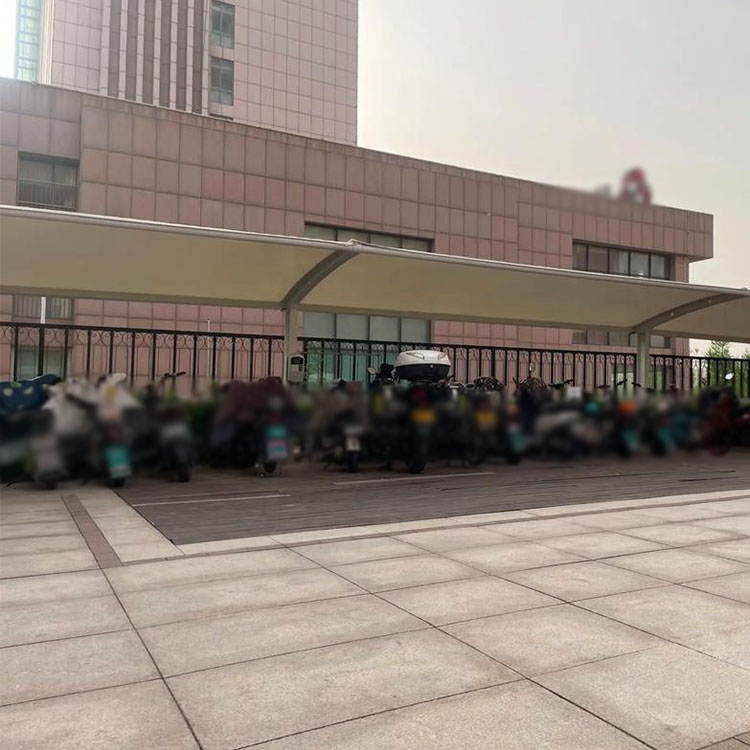 罗甸县膜结构电动车棚