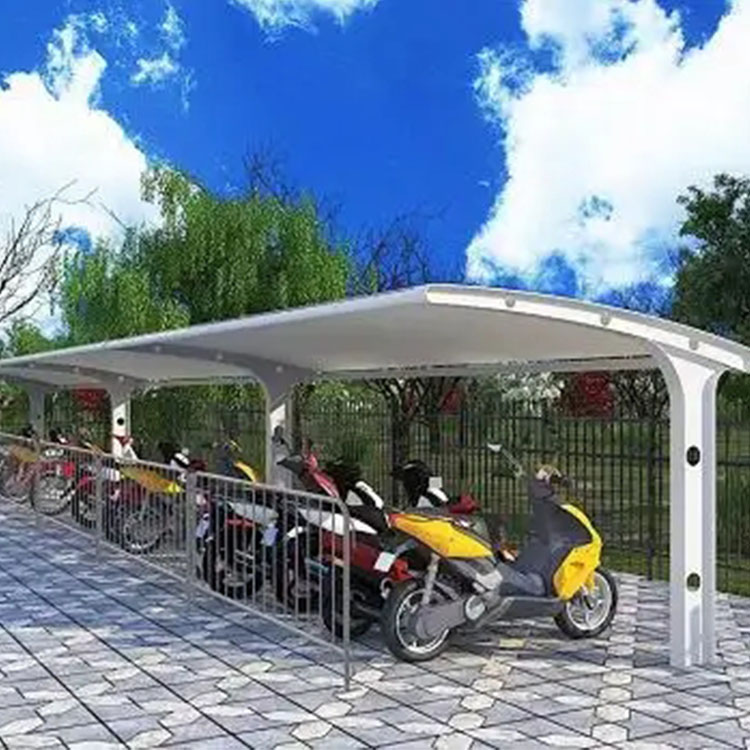 罗甸县膜结构电动车棚